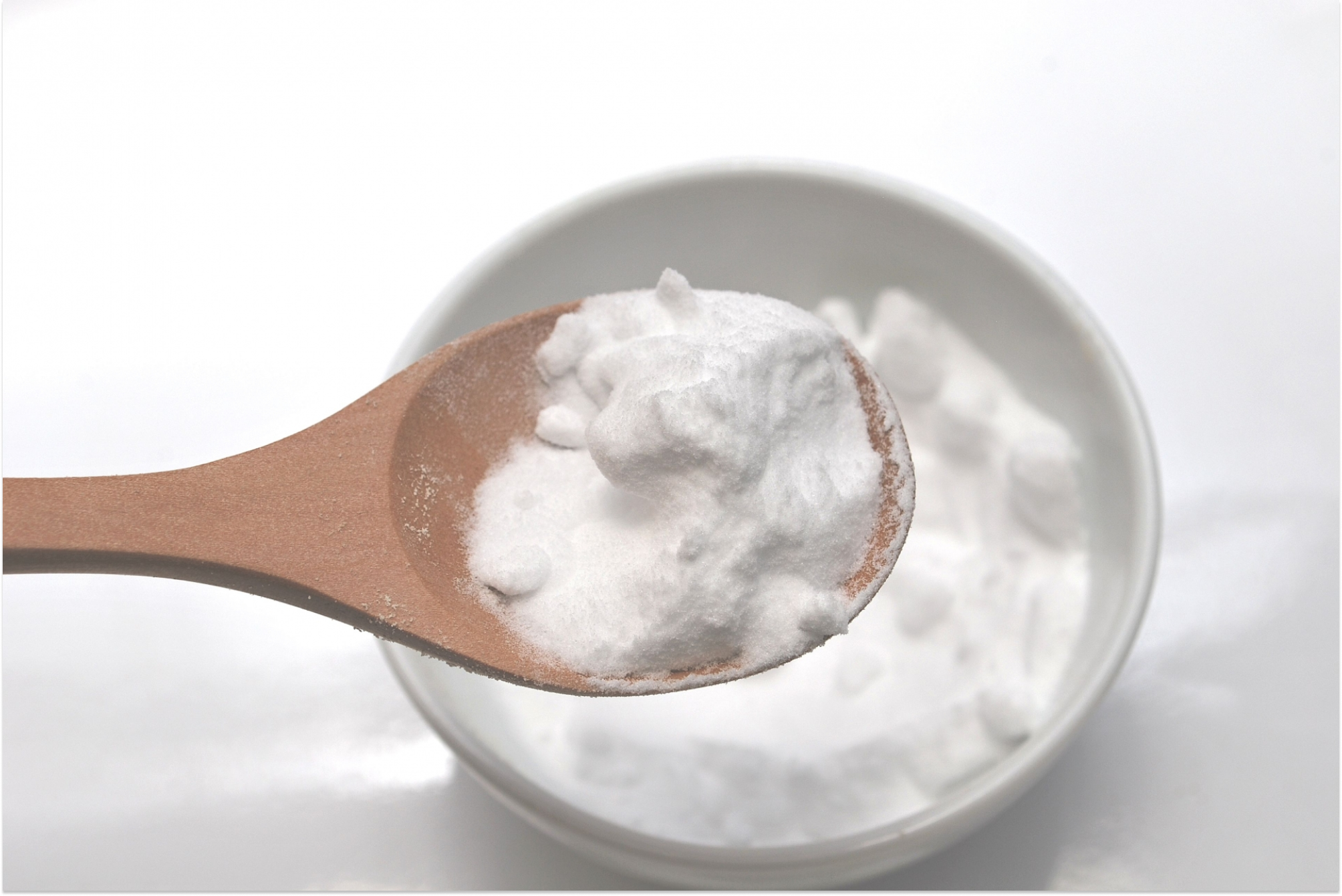 重曹とスプーン