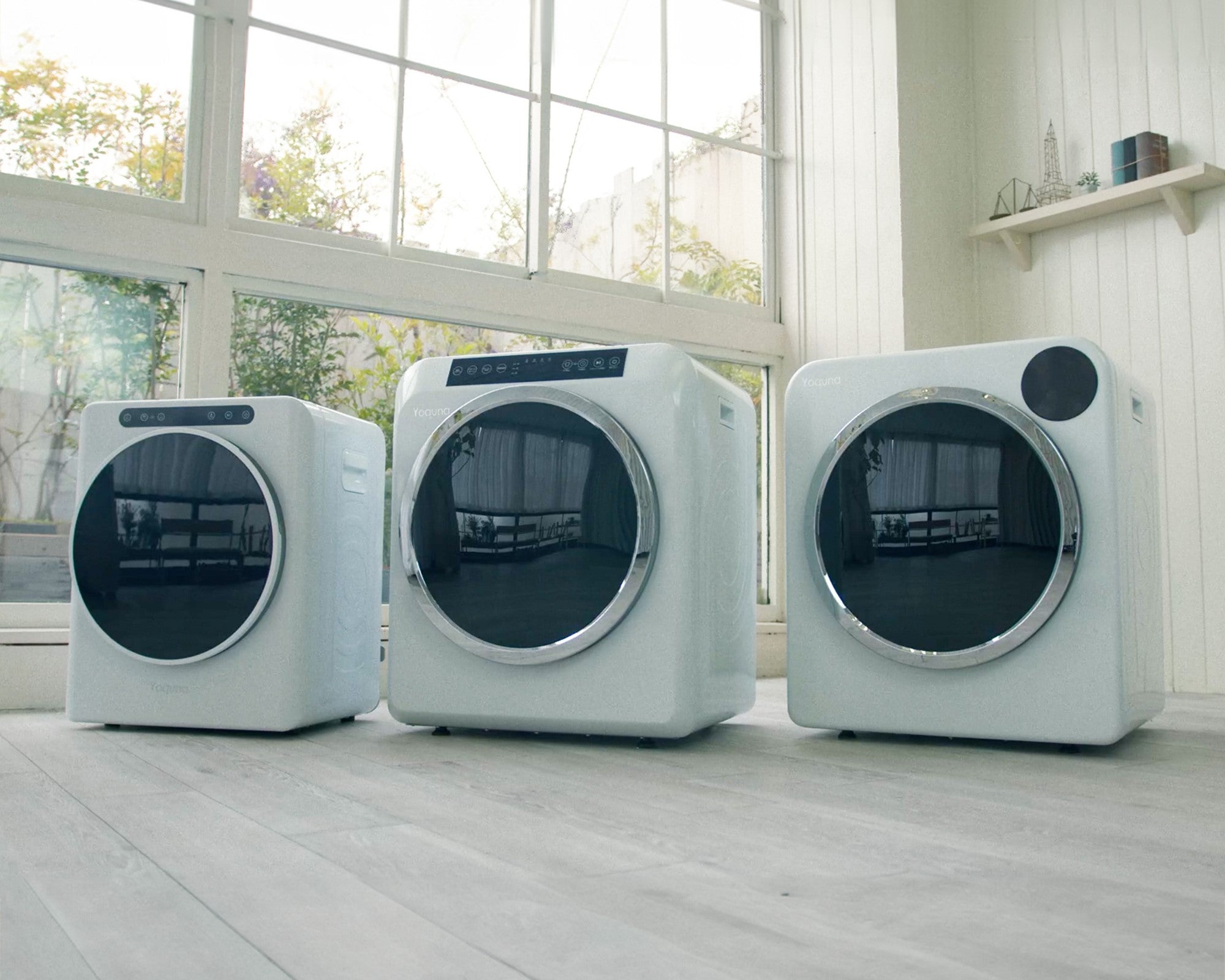 Yoqunaの乾燥機3種類